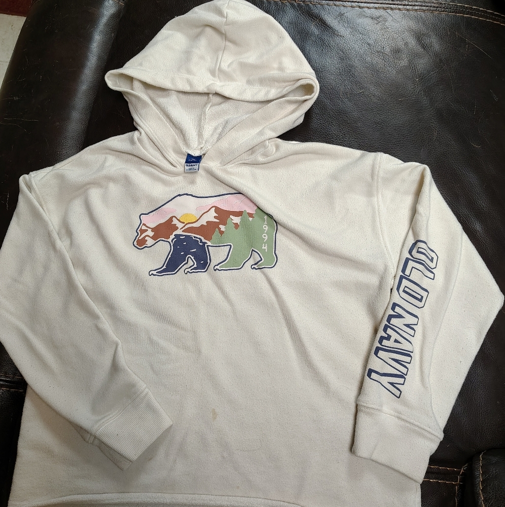 Girls old navy pullover hoodie